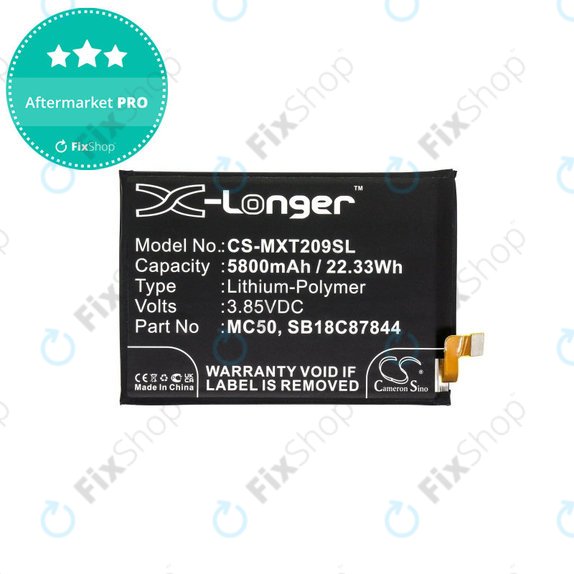Батерия за Motorola Moto G9 Power, 5800mAh, Li-Pol, 3.85 V, MC50, HQ