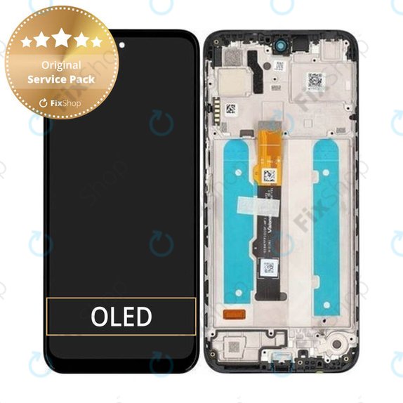 дисплей OLED за Motorola Moto G41 XT2167, Тъчскрийн без рамка, 5D68C19764, Genuine Service Pack