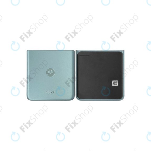 Капак на батерията за Motorola Razr 40 Ultra, SL98D65404, Glacier Blue, Genuine Service Pack