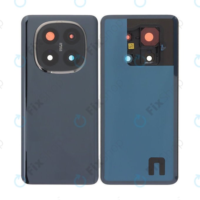 Комплект заден капак за Xiaomi Redmi Note 14 Pro+ 5G , Midnight Black