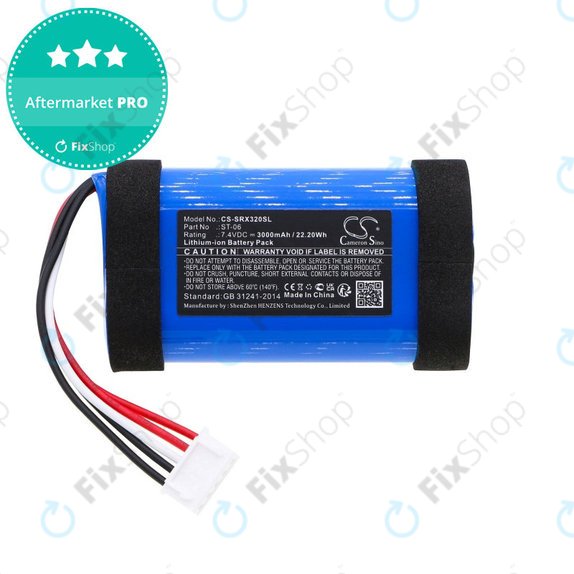 Батерия за Sony SRS-XB31, 3000mAh, Li-Ion, 7.4V, ST-06, HQ