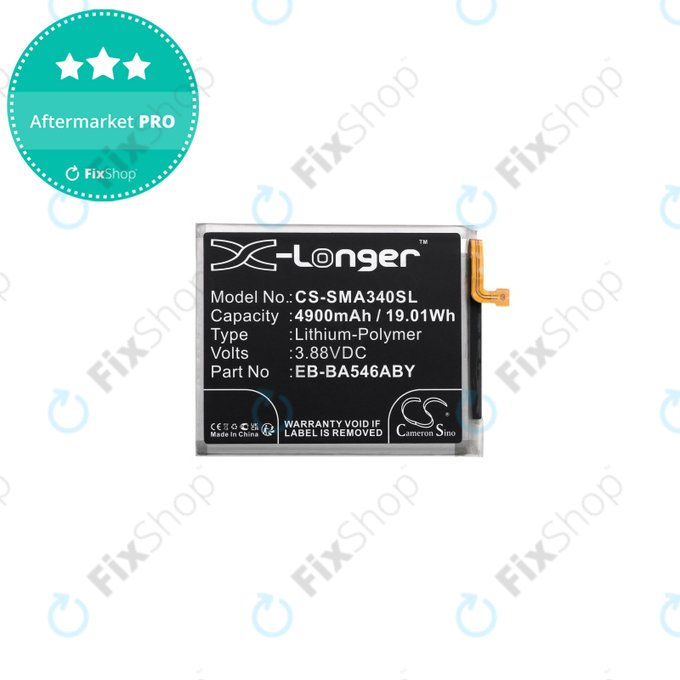Батерия за Samsung A34 5G A346B, EB-BA546ABY, 4900mAh, HQ
