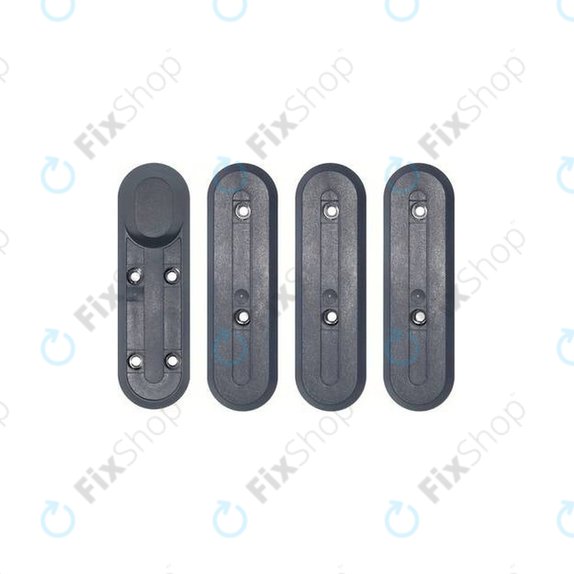 Декоративен капак за предна и задна вилка за Xiaomi Mi Electric Scooter 1S, 2 M365, Essential, Pro, Pro 2, черен, Black