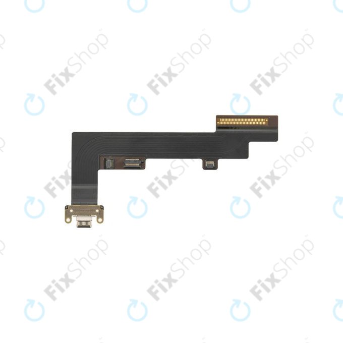 Конектор за зареждане c гъвкав кабел за Apple iPad Air (5th Gen 2022), 4G Version, бял, White