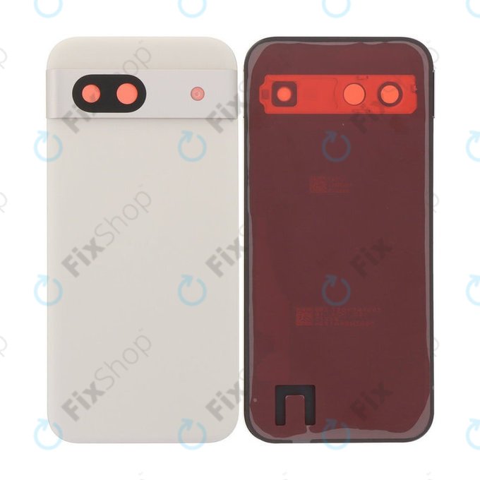 Заден капак комплект за Google Pixel 8a, Porcelain