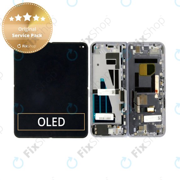 Дисплей за Google Pixel 10 Pro Fold, Inner, Moonstone, Тъчскрийн без рамка, G949-01522-00, Genuine Service Pack