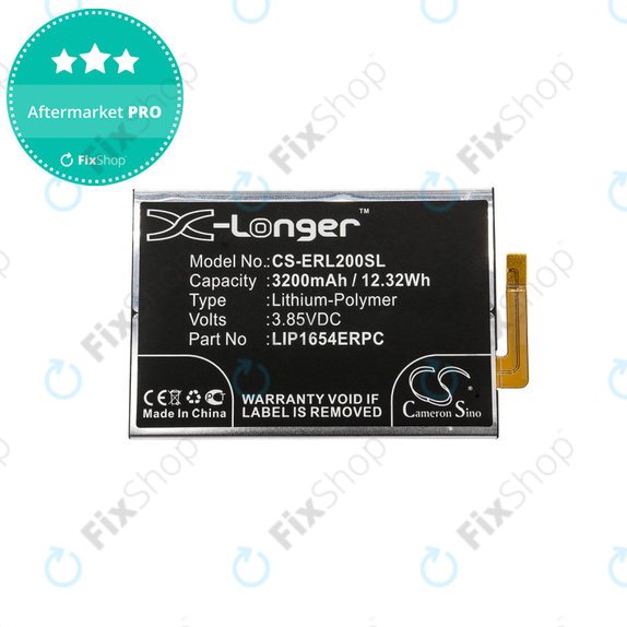 Батерия за Sony Xperia L2, Sony H3311, 3200mAh, Li-Pol, 3.85 V, LIP1654ERPC, HQ