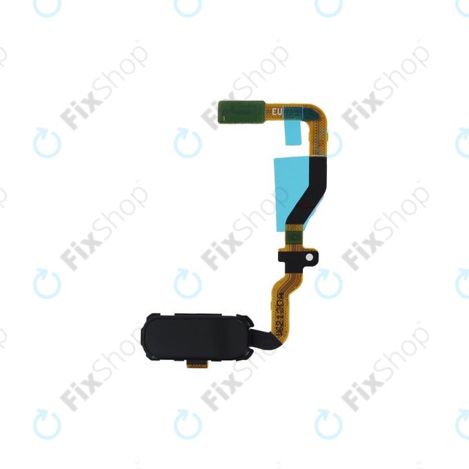 Начален бутон с гъвкав кабел за Samsung S7 G930F, черен, Black, GH96-09789A, Genuine Service Pack