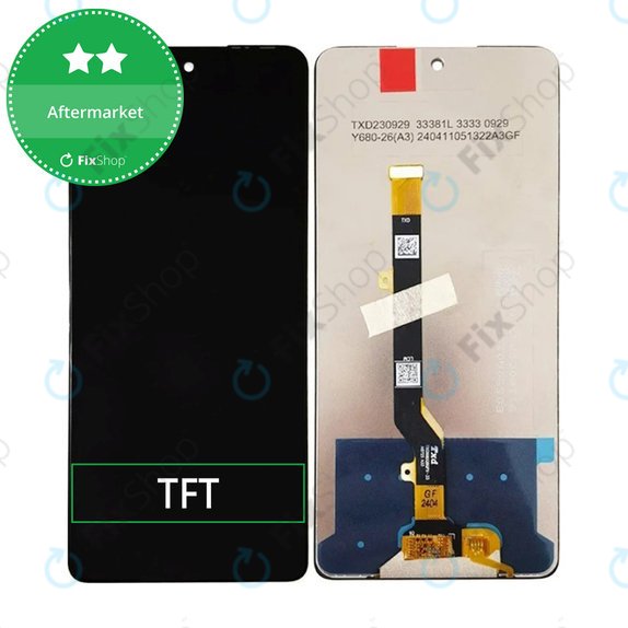 дисплей за Tecno Spark 20 Pro, Тъчскрийн без рамка, TFT
