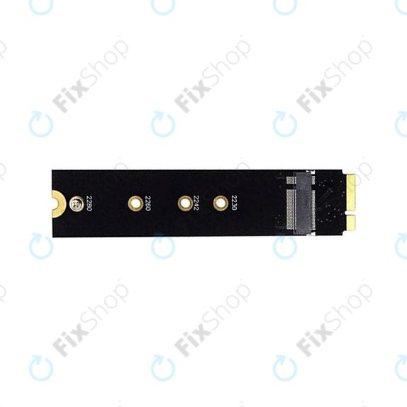 M.2 SATA 3.0 SSD адаптер за MacBook Air 11" A1465, 13" A1466, Pro 13" A1425, 15" A1398 (среден 2012, късен 2012)