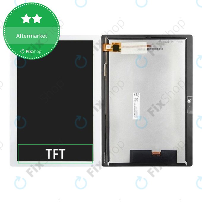 LCD дисплей за Lenovo Tab M10 TB-X505, Тъчскрийн без рамка, бял, White, TFT