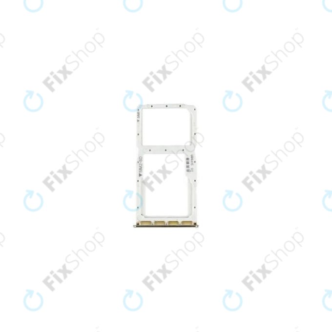 SIM/SD държач за Huawei P30 Lite, 51661LWM, 51661NAM, Pearl White, Genuine Service Pack