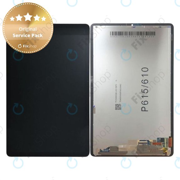 LCD дисплей за Samsung Tab S6 Lite P610, P615, Тъчскрийн без рамка, Oxford Gray, GH82-22896A, Genuine Service Pack