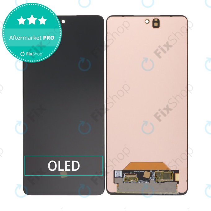 дисплей OLED за Samsung A73 5G A736, Тъчскрийн без рамка