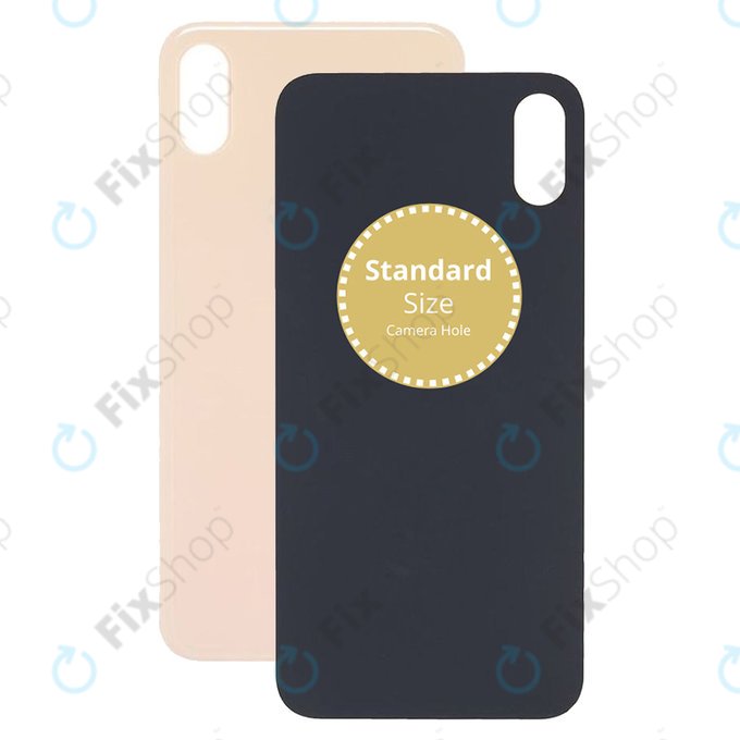 Задно стъкло за iPhone XS, Злато, Gold