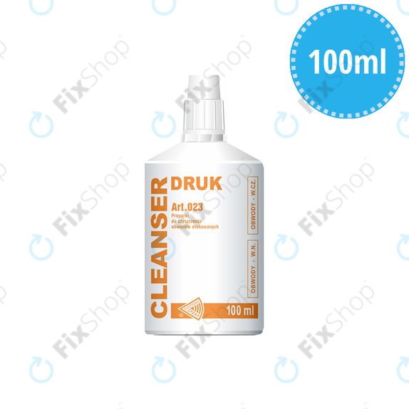 Почистваща течност за PCB платки – 100ml, Cleanser DRUK