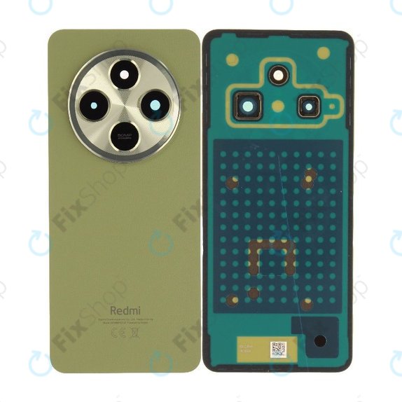 Капак на батерията за Xiaomi Redmi 14C 4G, Sage Green, 5600030C3NA00, Genuine Service Pack