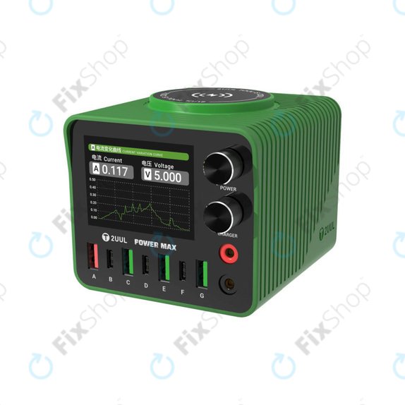 Многопортова зарядна станция 2UUL PC01, 200W