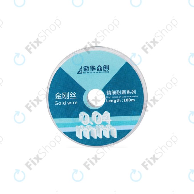 Сепарационен тел за LCD дисплеи XHZC, 0.04mm x 100m