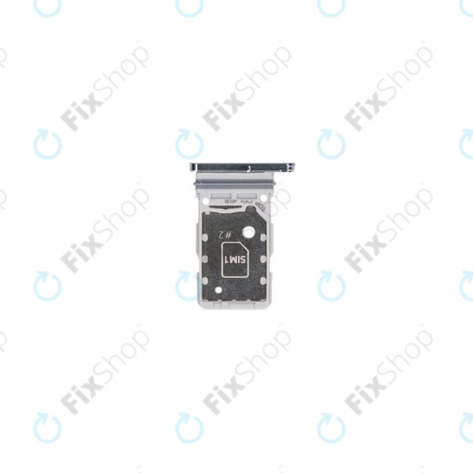 SIM държач за Samsung S21 Ultra G998B, GH98-46258B, Phantom Silver, Genuine Service Pack