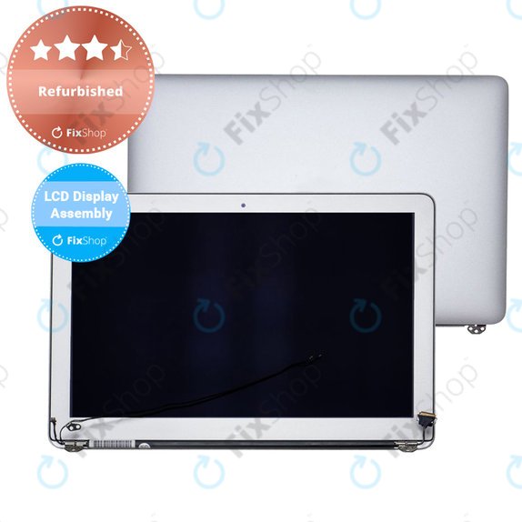 LCD дисплей за MacBook Air 13" A1466 (средата на 2010 – средата на 2012), предно стъкло, корпус, Refurbished