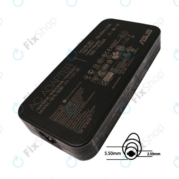 Захранващ адаптер за Asus, B04G266006100, 120W, 19V, Genuine Service Pack
