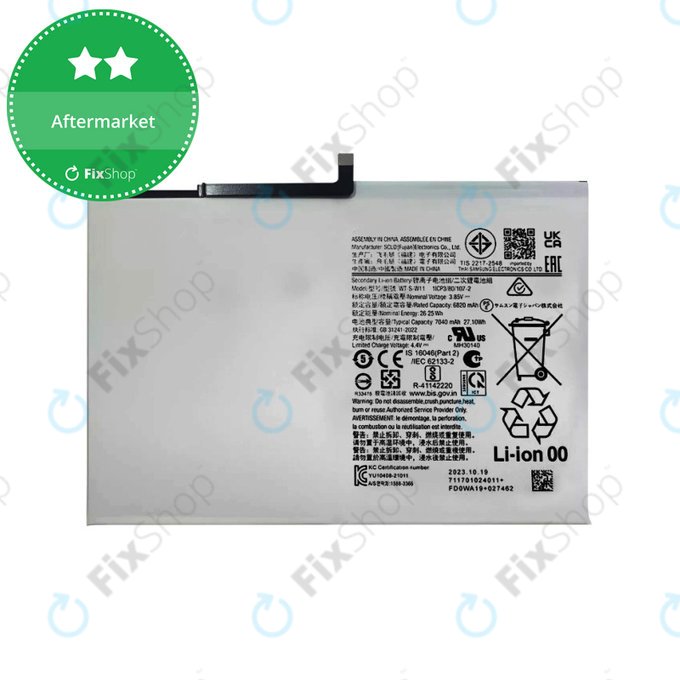 Батерия за Samsung Tab A9+ X210, X216B, WT-S-W11, 7040mAh