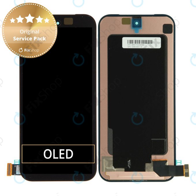 Дисплей за Google Pixel 9 Pro Fold, Outer, Black, Тъчскрийн без рамка, G949-00911-00, Genuine Service Pack