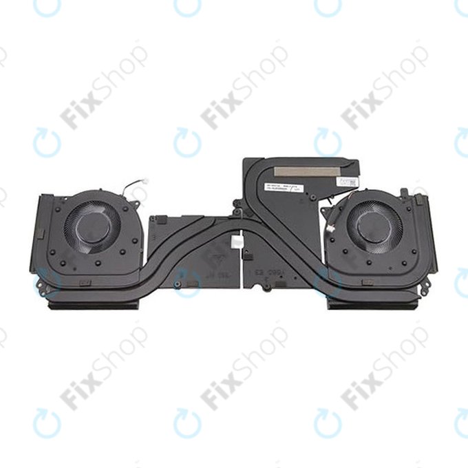 Охладител с вентилатори за Lenovo Legion 5 15ITH6H, 77032622, Genuine Service Pack