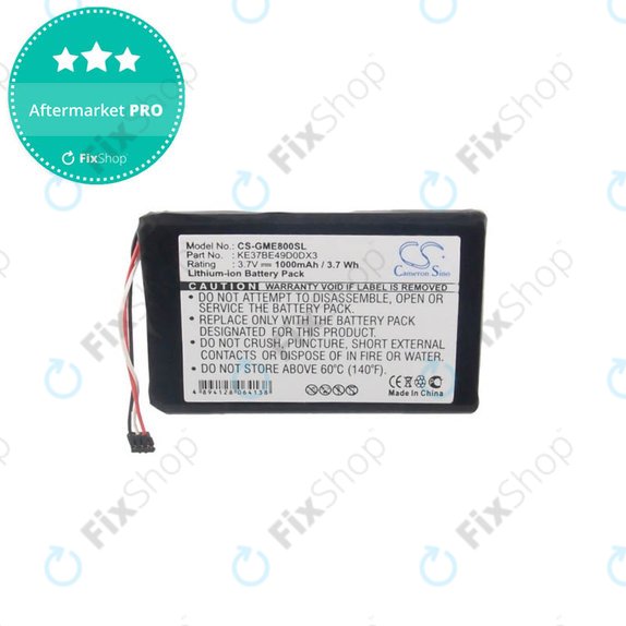 Батерия за Garmin Edge 800, 810, 1000mAh, KE37BE49D0DX3, HQ