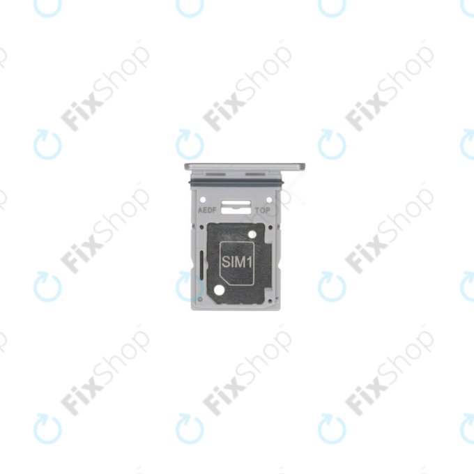 SIM държач за Samsung A54 5G A546B, GH98-48072B, бял, White, Genuine Service Pack