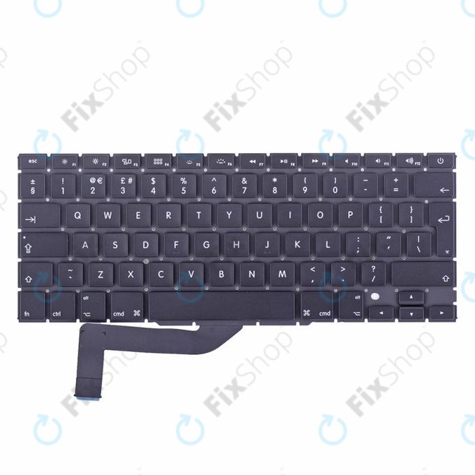Клавиатура за MacBook Pro 15" A1398 (средата на 2012 – средата на 2015), UK