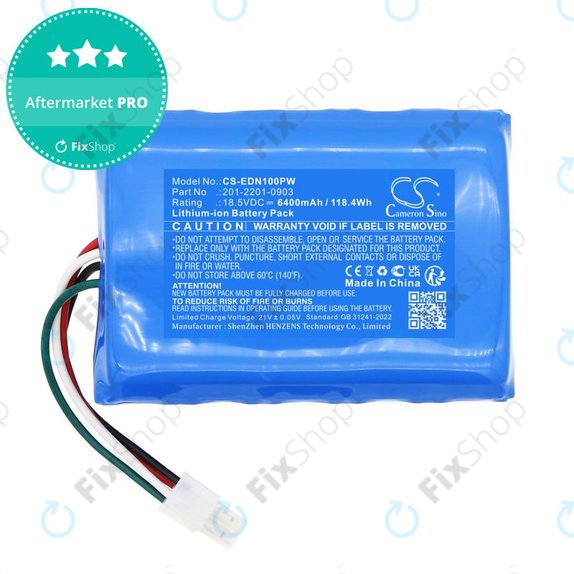 Батерия за Ecovacs BAIZE, G1-800, GX-600, GOAT G1, 6400mAh, Li-Ion, 18.5V, 201-2201-0903, HQ
