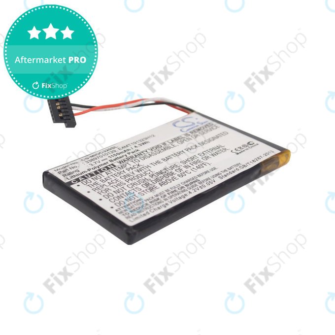 Батерия за Mitac Mio C320, C520, C520t, C720, C810, BP-LX1320/11-B0001 SN, Li-Polymer, 3.7V, 1150mAh, HQ