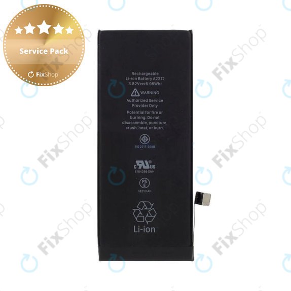 Батерия за iPhone SE (2nd Gen 2020), 1821mAh, A2312, Service Pack