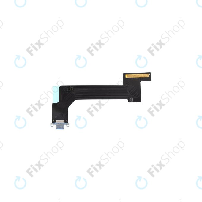 Конектор за зареждане c гъвкав кабел за Apple iPad (10th Gen 2022), 4G, син, Blue