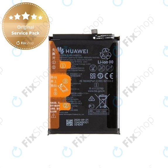 Батерия за Huawei P Smart (2021), HB526488EEW, 5000mAh, 24023342, Genuine Service Pack
