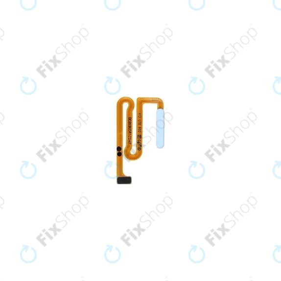 Сензор за пръстов отпечатък с гъвкав кабел за Samsung A13 A135F, GH96-15035B, Light Blue, Genuine Service Pack
