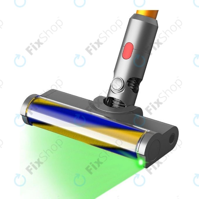 Подова глава с LED зелена светлина за Dyson V12
