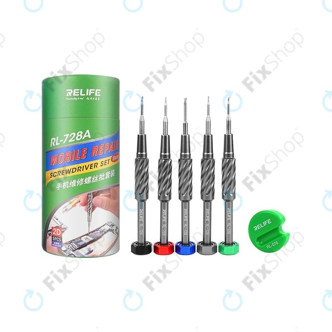Комплект отвертки за телефони, Relife RL-728A 2D