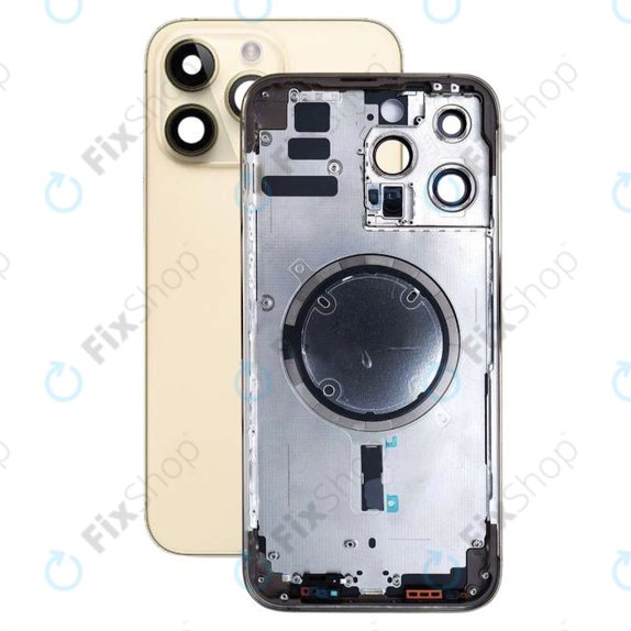 Заден корпус за iPhone 14 Pro Max, Злато, Gold