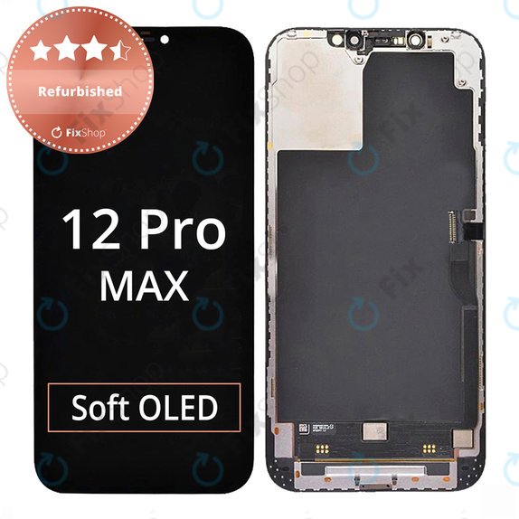 Дисплей за iPhone 12 Pro Max, Тъчскрийн с рамка, Refurbished