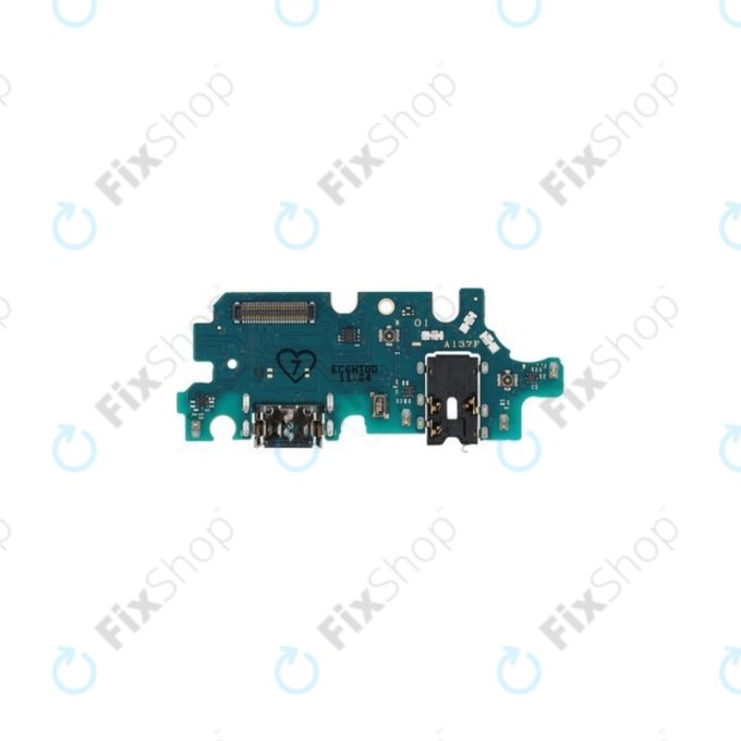 Зареждащ конектор PCB платка за Samsung A13 A137F, GH96-15366A, Genuine Service Pack