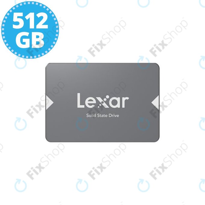 SSD диск за Lexar, 2.5", 512GB, SATA3, LNS100-512RB, Genuine Service Pack