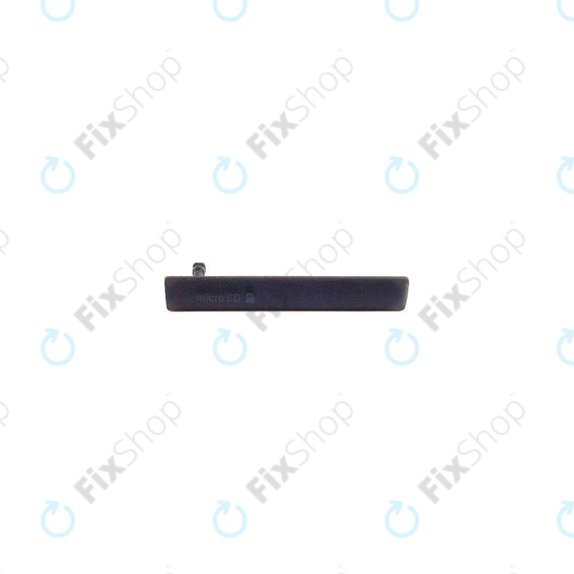 Капак на конектора за зареждане за Sony Xperia Z3 Compact D5803, черен, Black