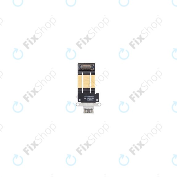 Конектор за зареждане c гъвкав кабел за Apple iPad Pro 11.0 (3rd Gen, 4th Gen), 12.9 (5th Gen), бял, White