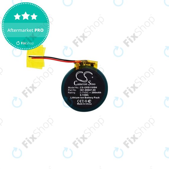 Батерия за Garmin Approach S1, S3, S4, Forerunner 110, 210, S1, 200mAh, Li-Ion, 3.7V, 361-00047-00, HQ
