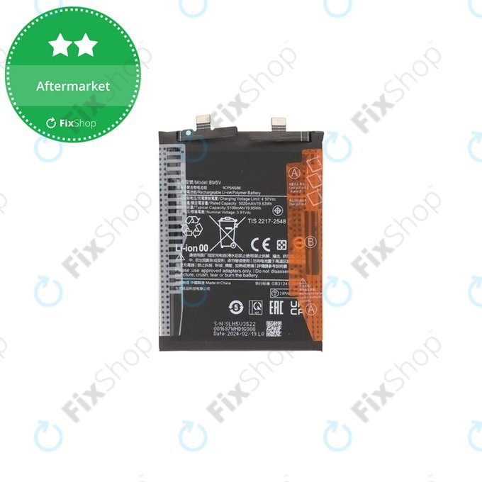 Батерия за Xiaomi Redmi Note 13 Pro 5G 2312DRA50C, 5100mAh, BM5V