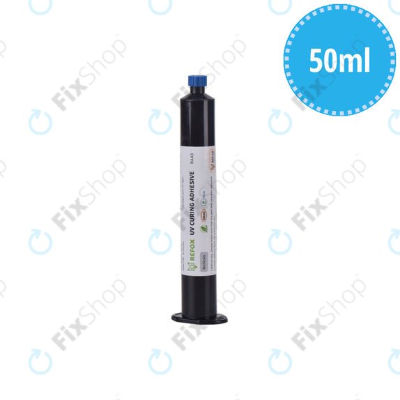 UV втвърдяващо се водоустойчиво лепило (50ml), Refox AD-100