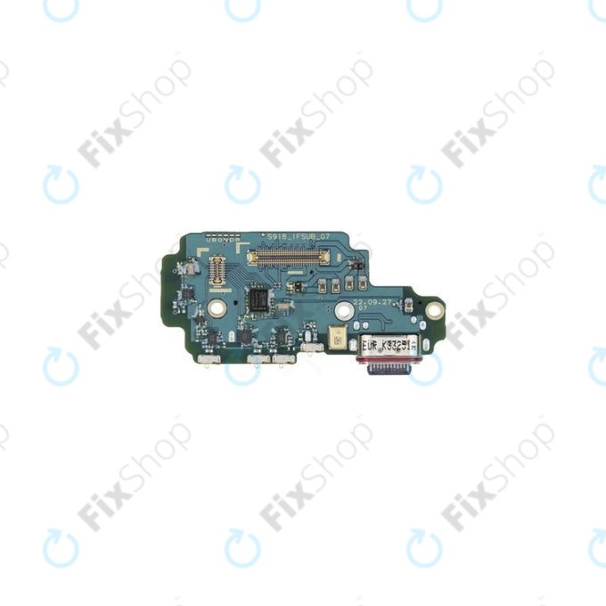 Зареждащ конектор PCB платка за Samsung S23 Ultra S918B, GH96-15621A, Genuine Service Pack